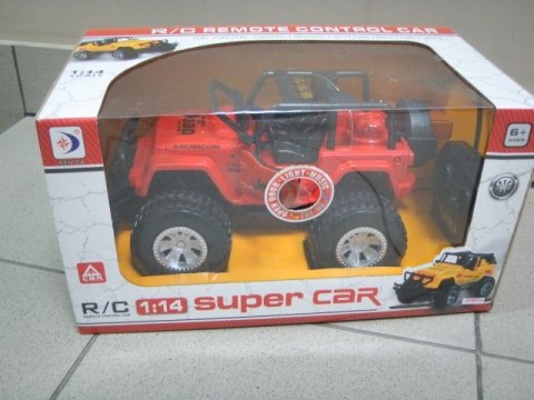 Auto jeep sterowane radiowo 1:14 akumulator +baterie | G061013 Auto jeep sterowane radiowo 1:14 akumulator +baterie | G061013