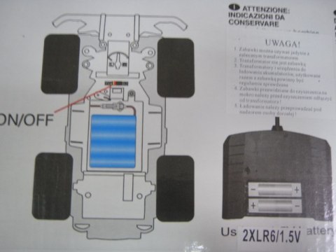 Auto jeep sterowane radiowo 1:14 akumulator +baterie | G061013 Auto jeep sterowane radiowo 1:14 akumulator +baterie | G061013