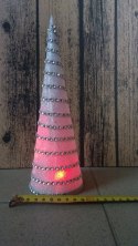 Stożek podświetlany 25cm BOC-18032