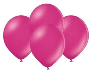 Balony metallic 9' ciemnoróżowe/100 sztuk | 89-06 Balony metallic 9' ciemnoróżowe/100 sztuk | 89-06
