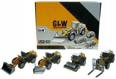 Maszyna 8szt budowlana 20cm 1:55 | HX101 Maszyna 8szt budowlana 20cm 1:55 | HX101
