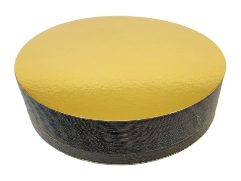 Podkład złoty tortowy grubość 1,5mm śr. 32 cm 100szt. | 92-89 Podkład złoty tortowy grubość 1,5mm śr. 32 cm 100szt. | 92-89