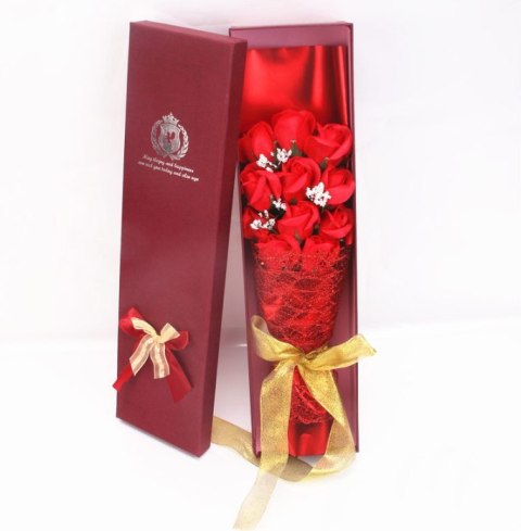 Bukiet czerwonych róż w pudełku 55 x 18 x 10 cm VMI103 Bukiet czerwonych róż w pudełku 55 x 18 x 10 cm VMI103