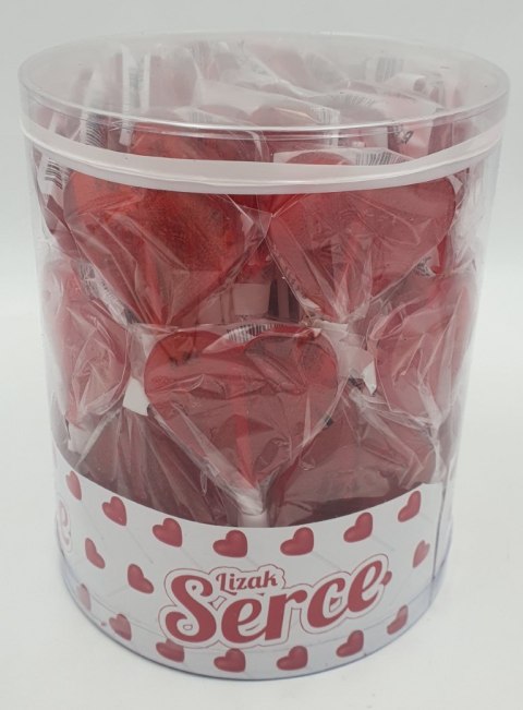 Lizak serce love 80 szt. x 18 g Lizak serce love 80 szt. x 18 g