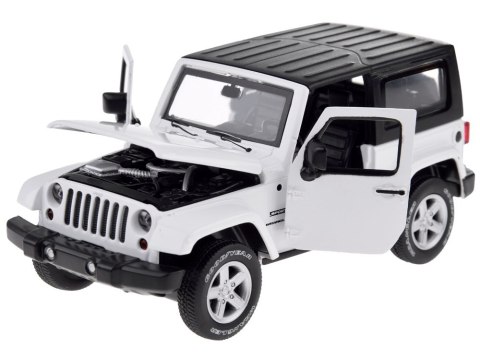 Auto metalowe terenowe Jeep Wrangler metalowy 1:32 MSZ ZA3751 Auto metalowe terenowe Jeep Wrangler metalowy 1:32 MSZ ZA3751
