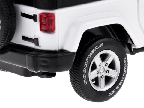 Auto metalowe terenowe Jeep Wrangler metalowy 1:32 MSZ ZA3751 Auto metalowe terenowe Jeep Wrangler metalowy 1:32 MSZ ZA3751