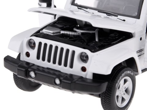 Auto metalowe terenowe Jeep Wrangler metalowy 1:32 MSZ ZA3751 Auto metalowe terenowe Jeep Wrangler metalowy 1:32 MSZ ZA3751
