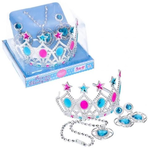 Korona diadem księżniczki z naszyjnikiem A-1558 Korona diadem księżniczki z naszyjnikiem A-1558