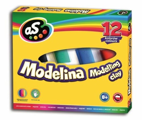 Modelina 12 kolorów AS 11g Modelina 12 kolorów AS 11g