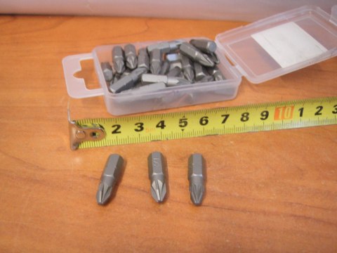 Wkrętaki 30szt 2x25mm SN00618 Wkrętaki 30szt 2x25mm SN00618